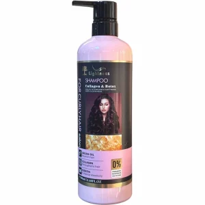 شامپو موهای فر لایتنس Collagen & Botox