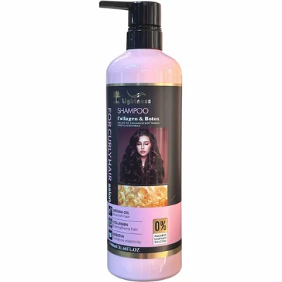 شامپو موهای فر لایتنس Collagen & Botox