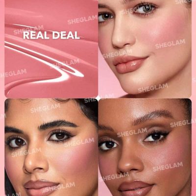 رژ گونه مایع شیگلم رنگ Real Deal |COLOR BLOOM LIQUID BLUSH-REAL DEAL